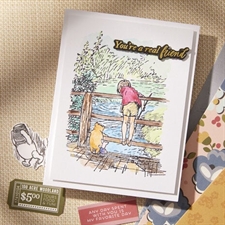 Spellbinders BetterPress Plate Set - Classic Pooh / Friendly Moments